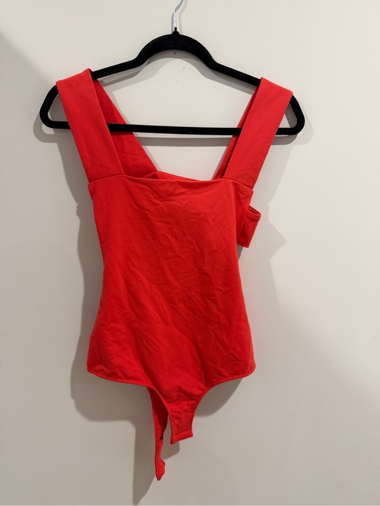 Free People Tops - Intimately Free People "Oh She's Strappy" Bodysuit in Red